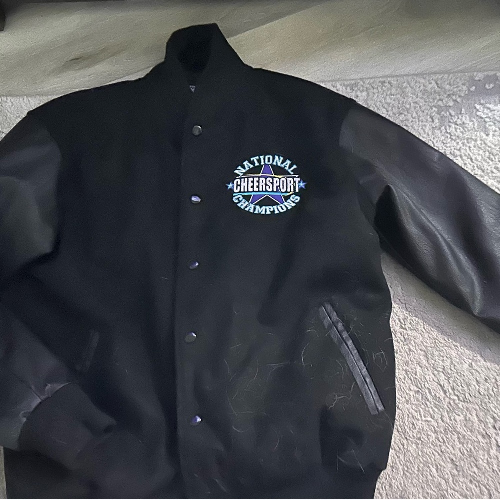 Black Varsity Jacket